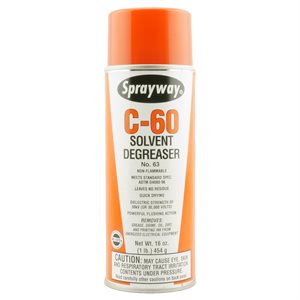 SWO63 C-60 SOLVENT CLEANER 16oz / 10.2 FLoz