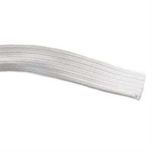 1040 1 / 2" BRAIDED ELASTIC WHITE 1GR / SP-16 / BX *NARROW SP WRAP IN PLASTIC *