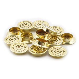 55 PRF PERFORATED VENT BRASS 1"