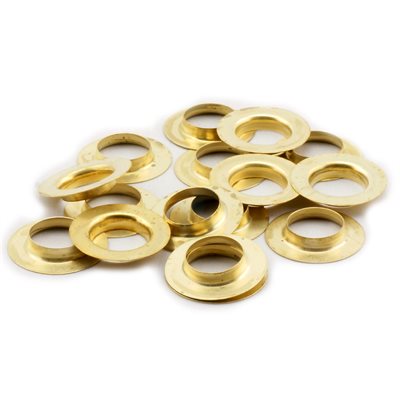 5021-36 GROMMET STEEL GILT A3717SB 25M